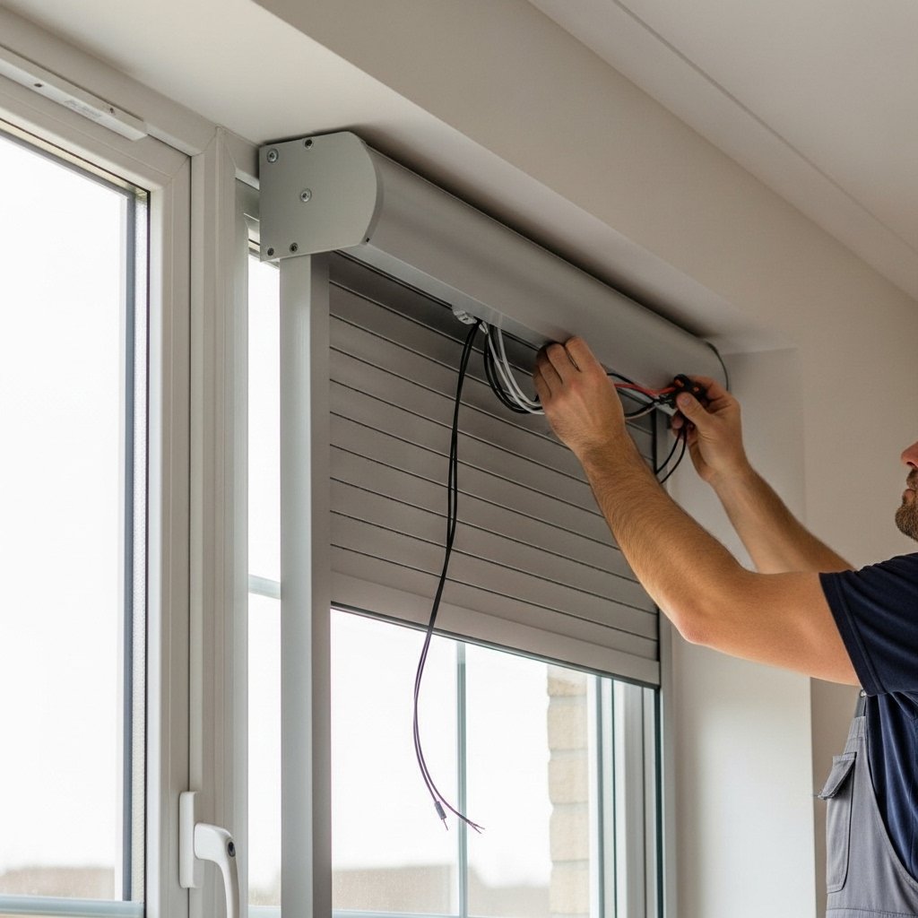 Volet roulant remis en service à Bruxelles